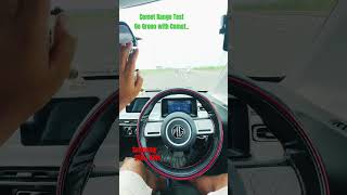 MG comet range Test ... does it really gives 200+ #mgcometev