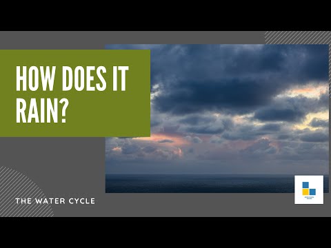 How Does It Rain?  Rain Cloud Experiment
