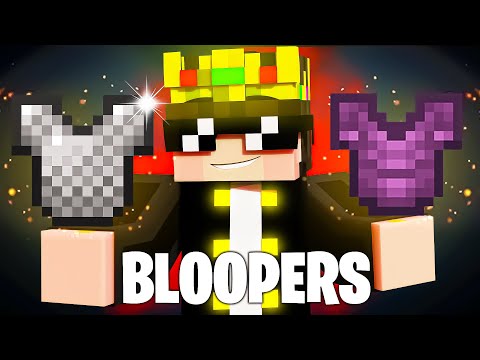 Bloopers for I Made CHAINMAIL Better Than NETHERITE in this Minecraft SMP