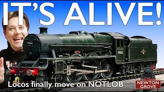 NOTLOB Ep5 - It's Alive! Locos finally move on NOTLOB #modelrailway #train #ogauge #ai #dcc #railway