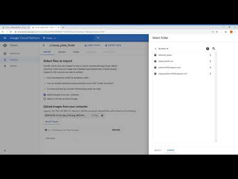 Google AutoML Tutorial: Step 1 Importing Images