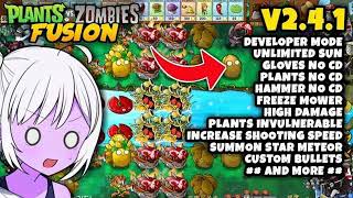 Plants vs Zombies FUSION 2.4.1 MOD MENU - Android APK
