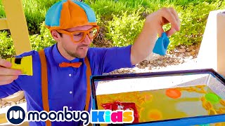 Sink or Float? V3 | Blippi! | Kids Songs | Moonbug Kids