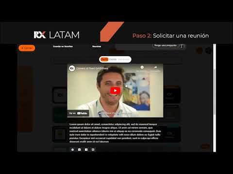 Infosecurity virtual 2022- Tutorial de la plataforma de citas.