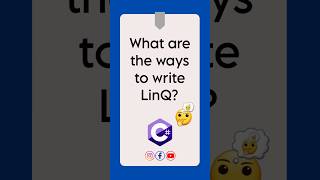 Ways to write LinQ | CSharp @DotNetCoreInsights