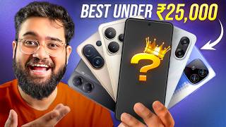 Top 5 Best Mobile Phones Under ₹25000⚡Amazon & Flipkart Sale 2025 | Best Phone Under 25000 😱
