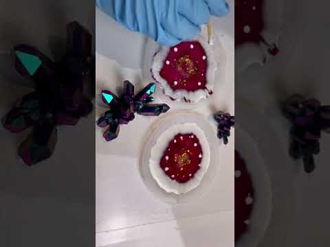 #diy #resinart #shorts #decoration #epoxy #giftideas #process #resincoasters #tutorial