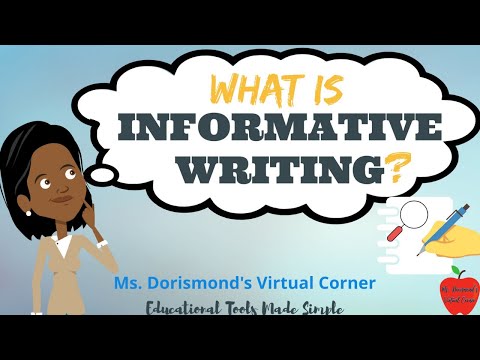 ✏️ What is Informative Writing? | Informational Writing for Kids | Nonfiction Writing