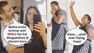 Parmeet Sethi Makes Fun Of Archana Puran Singh In Front Of  Maid Bhagyashri