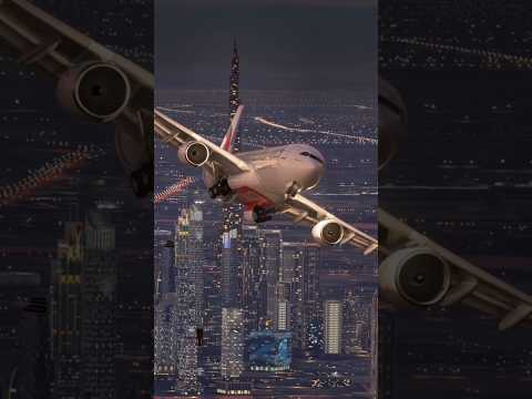 Stunning Emirates A330 View Over Dubai ✈️