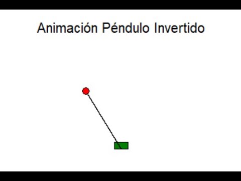Animación Péndulo Invertido Realizada con Tkinter