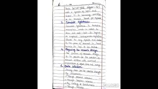 Research process notes /research methodology /lectures 03