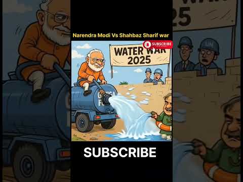Water War : Indian PM Narendra Modi Vs Pakistan PM Shahbaz Sharif....#indvspak #water #war #shorts