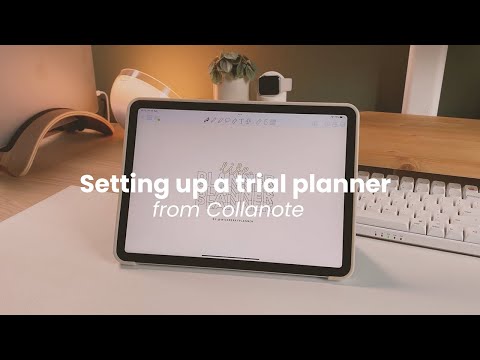 How to import a full version planner in Collanote