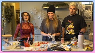 QT and Valkyrae make stuff and yap