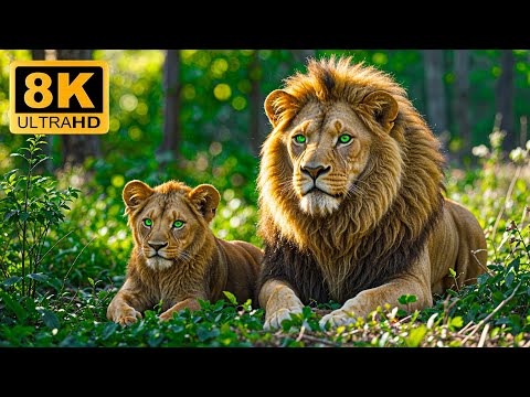 Animals in Silence 8K ULTRA HD 🐾 Observing creatures in peaceful stillness