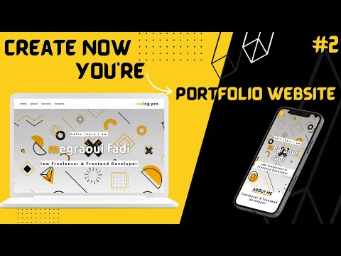 Build a Responsive Portfolio Website  HTML and CSS - part 2