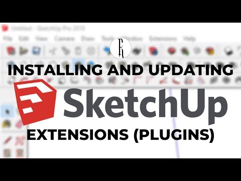 How to Install and Update Sketchup Extensions (Plugins)