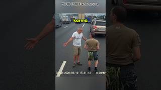 Road Rager Gets Instant Karma From Trucker!