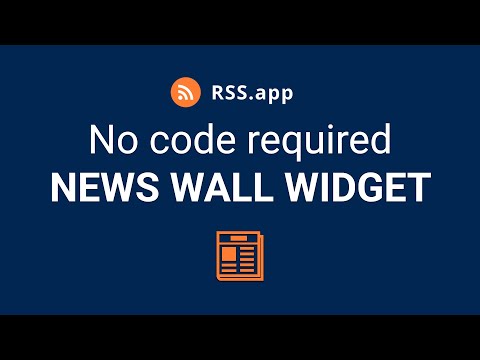 News Wall Widget