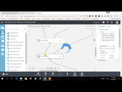 Predictive Analytics via Azure ML Studio