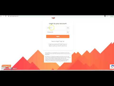 Creating your Hugosway Account directly from HFTRADESCOM