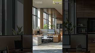 #ModernWorkspace #OfficeDesign #ProductiveSpace #GlassPartitions #ErgonomicFurniture #InteriorDesign