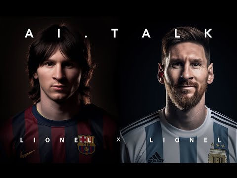 AI Messi's conversation with AI Messi | Spanish +  English subtitles |  generated by GPT4
