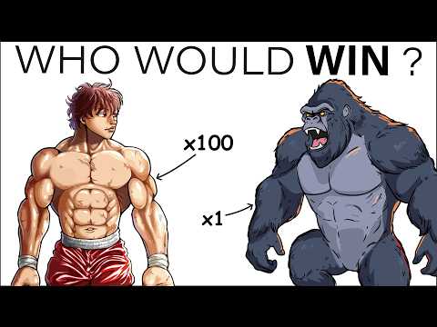 What If 100 Men Fought 1 SIlverback Gorilla