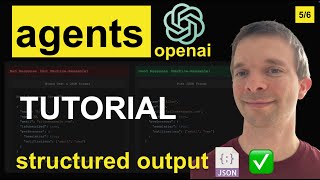 Openai-Agents Tutorial: Build 100% Reliable AI Agents with Structured Output (Code Revealed)