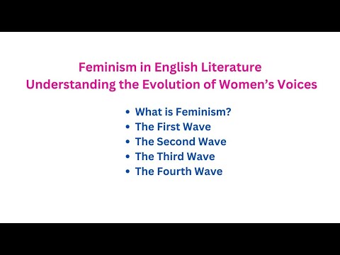 Feminism in English Literature