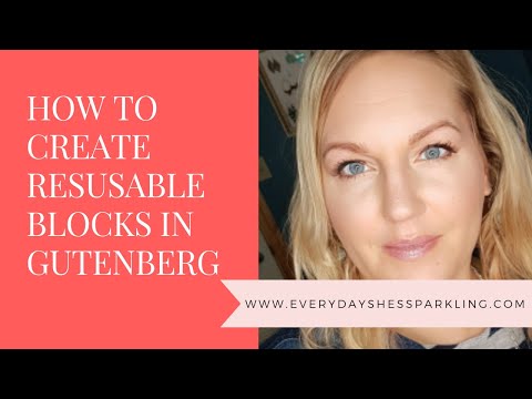 How to Create Reusable Blocks in WordPress