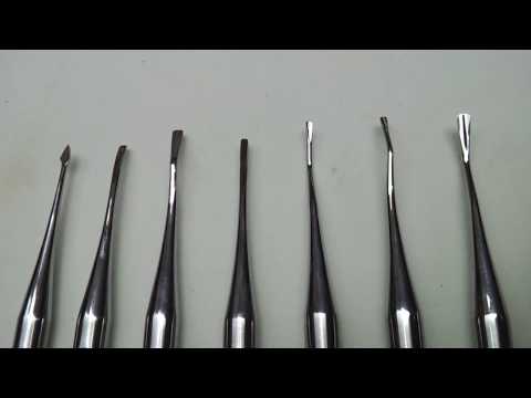 PDL Root Elevators Dental Luxating Roots Elevator dental implants instruments medical design
