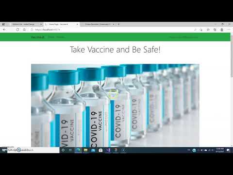 Vaccine Distribution System  | Dot Net Core Project | Entity Framework Core