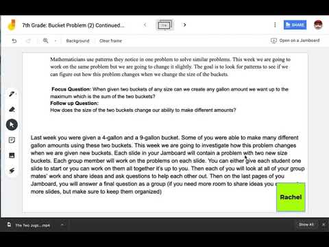 7th: Bucket Problem 2 Instructions