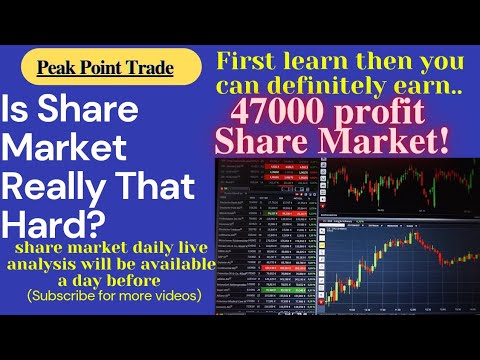 #live 47000 profit intraday |live trading |share market |profitable trading |daily profit |#shorts