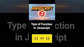 Day 9 | Types of Functions in JavaScript Explained  #short#shorts#viral#javascript #js#tranding