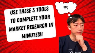 Use THESE 3 tools to complete market research in minutes!! (Prompts included)