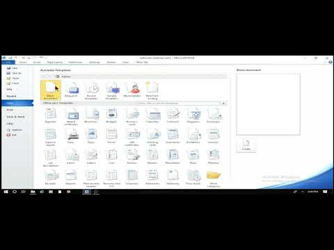 Cara Membuat Dokumen Baru Microsoft Word 2010