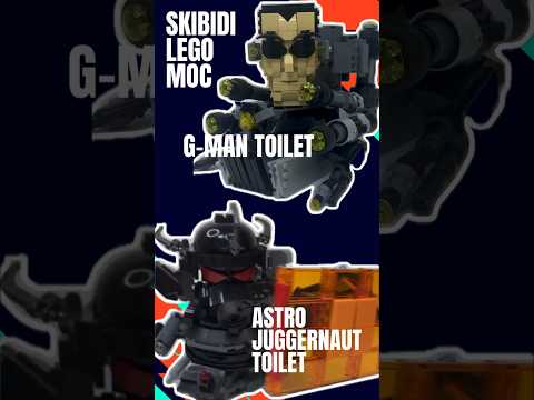 Skibidi Lego MOC #skibiditoilet #lego #legomoc #gman #astrotoilet #shorts