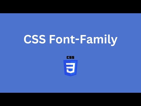 Font Family