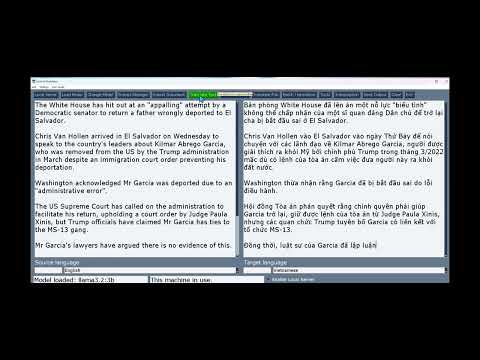 Offline AI Translation
