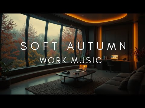 Focus Music for Deep Work | Calm Autumn Coffee Shop Ambience | Soft Work & Study Playlist