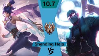 Shen vs Fiora matchup - Shending Help shows Challenger Fiora OTP what's up!