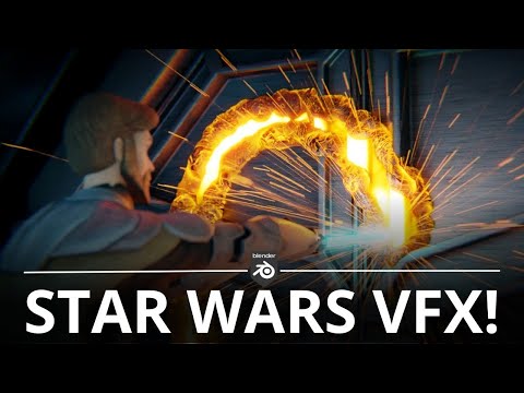 Tutorial: Recreate Star Wars VFX In Blender 3.6!