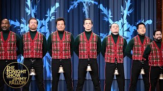 The Westminster Thrust Ensemble Performs "Silent Night" | The Tonight Show Starring Jimmy Fallon