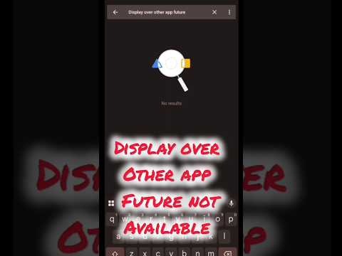 how to turn on display over other apps in Redmi phone/#display #tech #android #settings 💯🔥