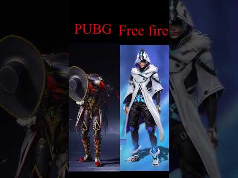 PUBG vs Free Fire New Suit | Pubg shorts | free fire shorts | #shorts #pubgmobile #freefire