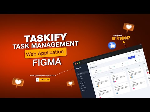 Creating Sign In Page using Figma | Taskify - Task management web application