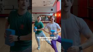 We had to perform wicked for the rest of the gym! #wickedonshorts #holidayonshorts